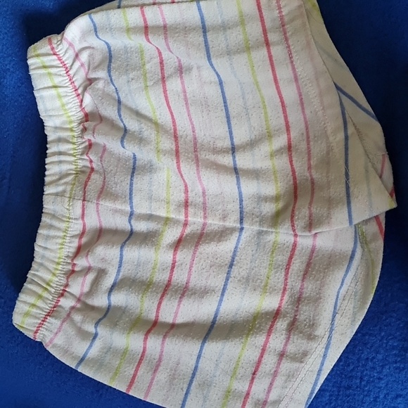 5/$20. WONDER NATION white Ruffled Helm little girls short set sz 3T GUC - Picture 7 of 7